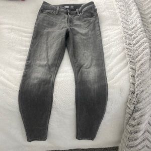 Old Navy jeans, size 2, gray